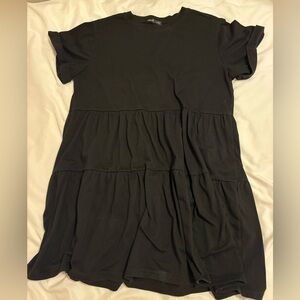 Black Tiered Dress